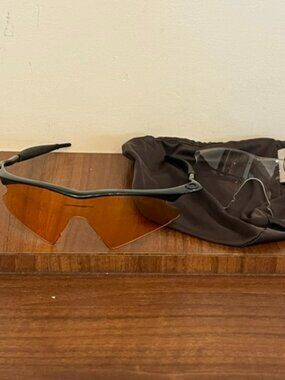 Oakley M Frame Green Frame w/ 2 Lens Replacements and Bag/Cover